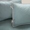 Farmhouse Quilted Teal Seafoam Blue Daybed Set 6 Piece Reversible